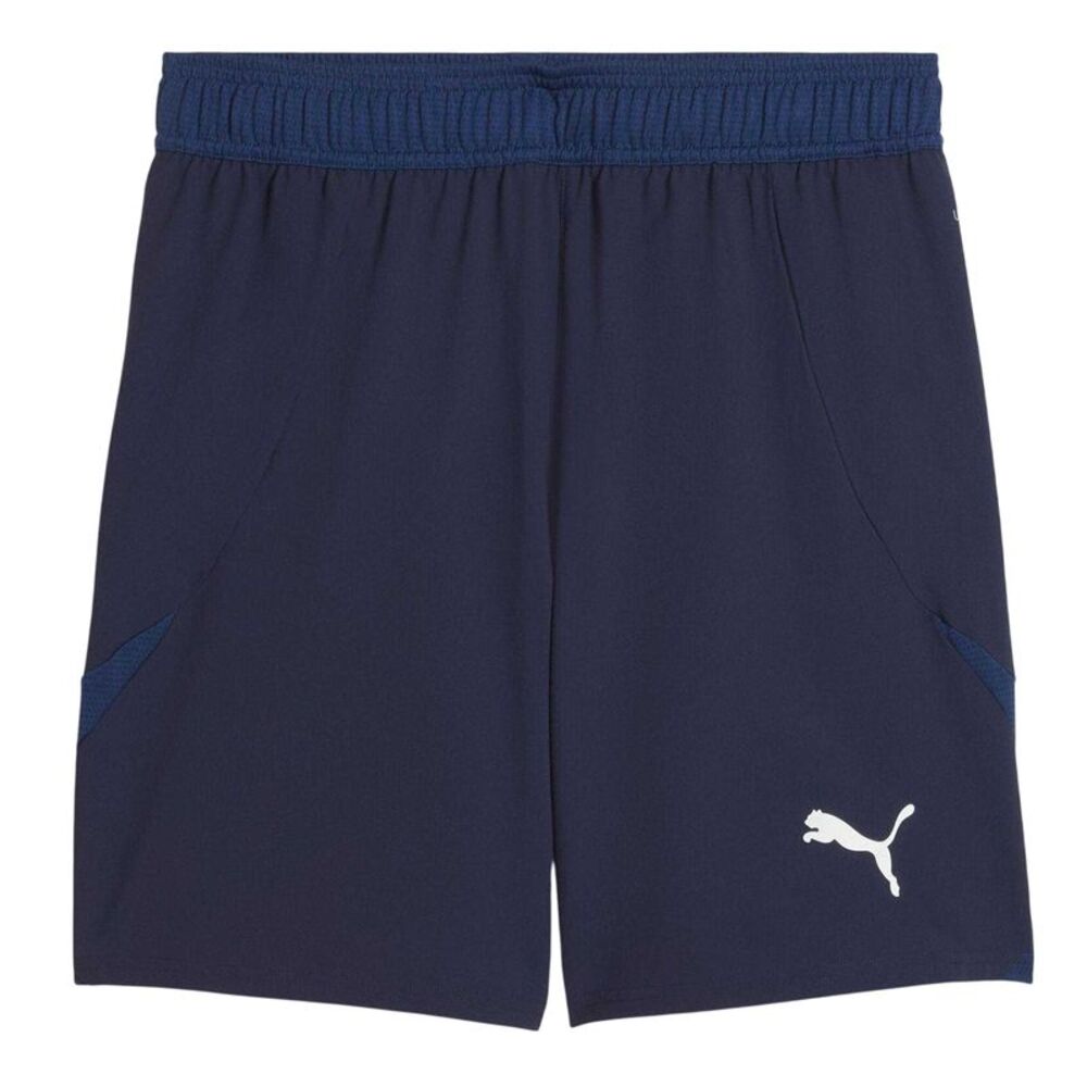 Puma Mens TeamFinal Football Shorts / Navy/White/Blue